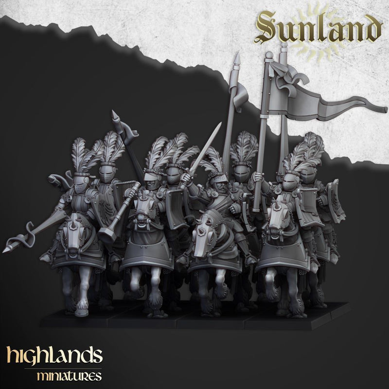 Sunland Cavalry – Highlands Miniatures 3D printed tabletop miniature