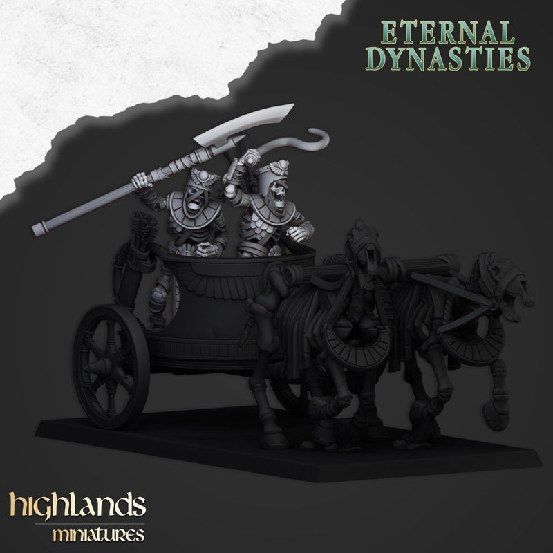 Ancient Guard Chariot Drivers – Highlands Miniatures 3D printed tabletop miniature