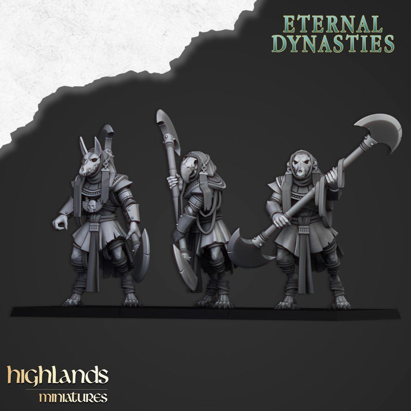 Anubis Guard – Highlands Miniatures 3D printed tabletop miniature