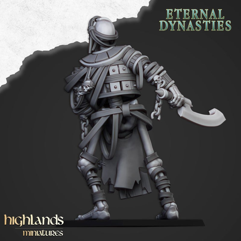 Ancient Skeletal Colossi – Highlands Miniatures 3D printed tabletop miniature