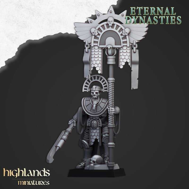 Eternal Pharaoh Banner – Highlands Miniatures 3D printed tabletop miniature
