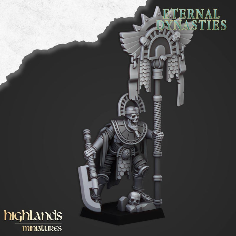 Eternal Pharaoh Banner – Highlands Miniatures 3D printed tabletop miniature