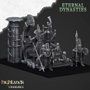 Pharaoh Funeral Ship – Highlands Miniatures 3D printed tabletop miniature