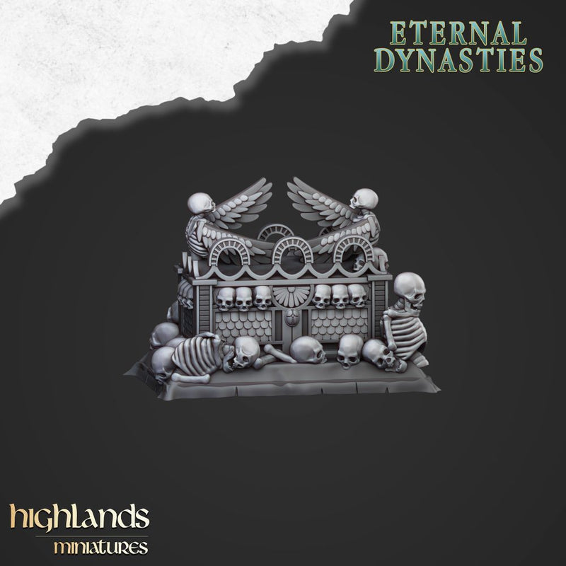 Pharaoh Funeral Ship – Highlands Miniatures 3D printed tabletop miniature
