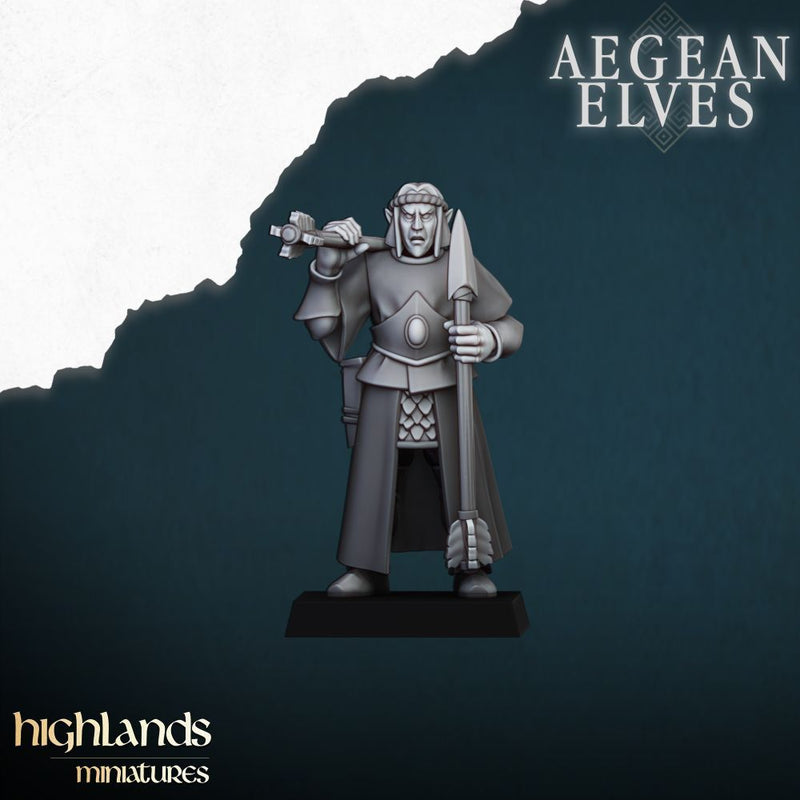 Aegean Elves Ballista – Highlands Miniatures 3D printed tabletop miniature