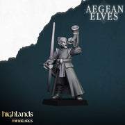 Aegean Elves Archers – Highlands Miniatures 3D printed tabletop miniature