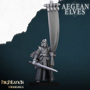 Aegean Elves Archers – Highlands Miniatures 3D printed tabletop miniature