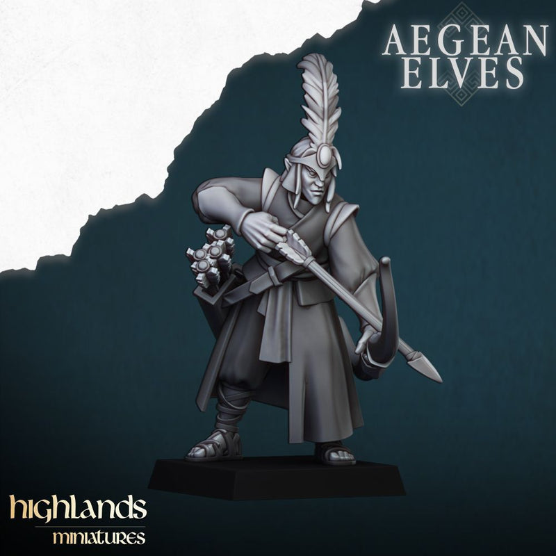 Aegean Elves Archers – Highlands Miniatures 3D printed tabletop miniature