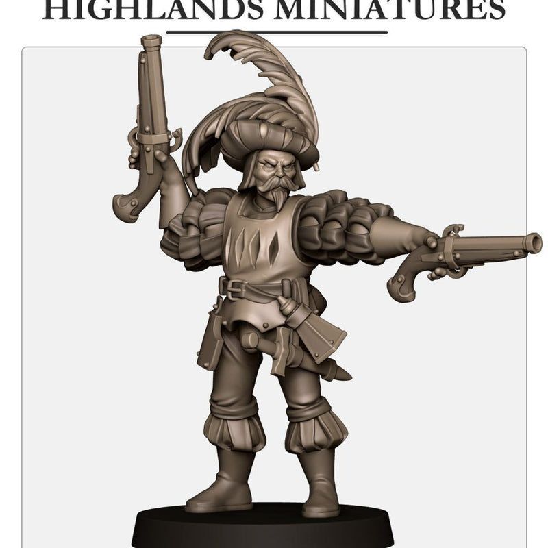 Sunland Duelist – Highlands Miniatures 3D printed tabletop miniature
