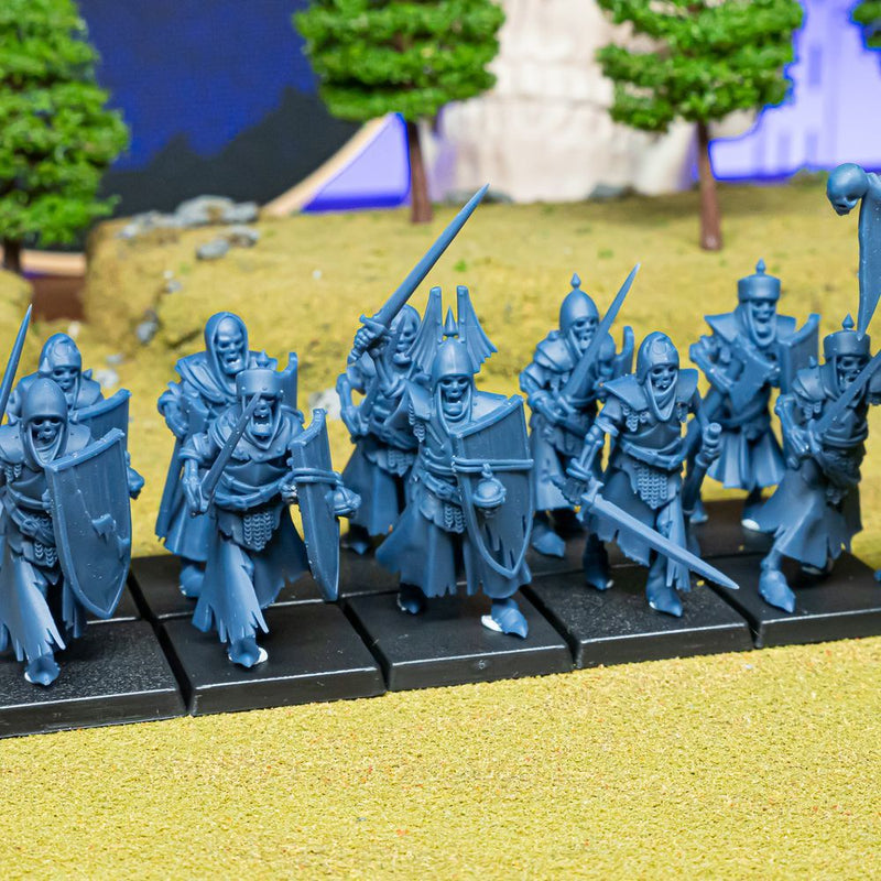Skeletal Guard – Highlands Miniatures 3D printed tabletop miniature