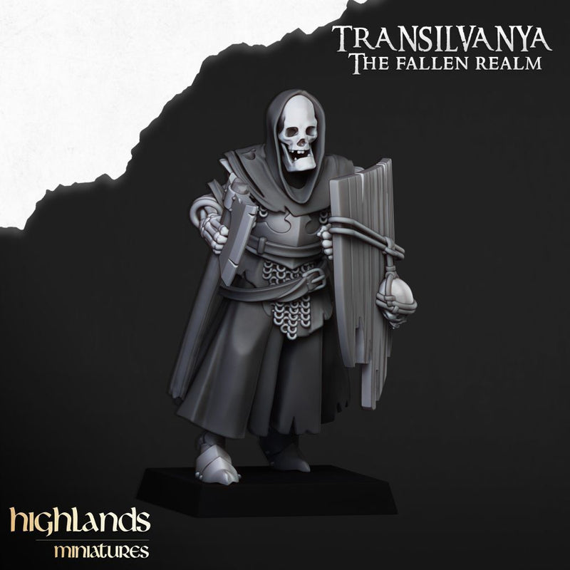 Skeletal Guard – Highlands Miniatures 3D printed tabletop miniature