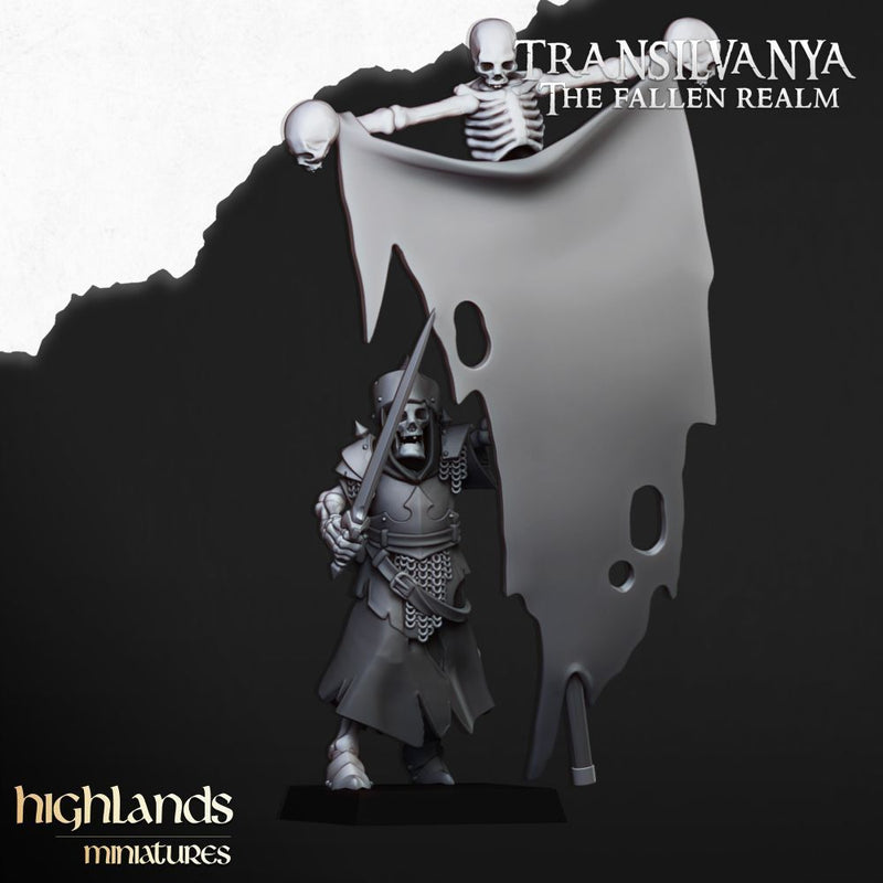Skeletal Guard – Highlands Miniatures 3D printed tabletop miniature