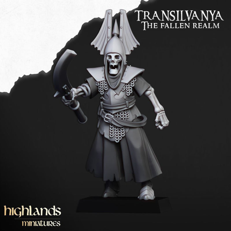 Skeletal Guard – Highlands Miniatures 3D printed tabletop miniature