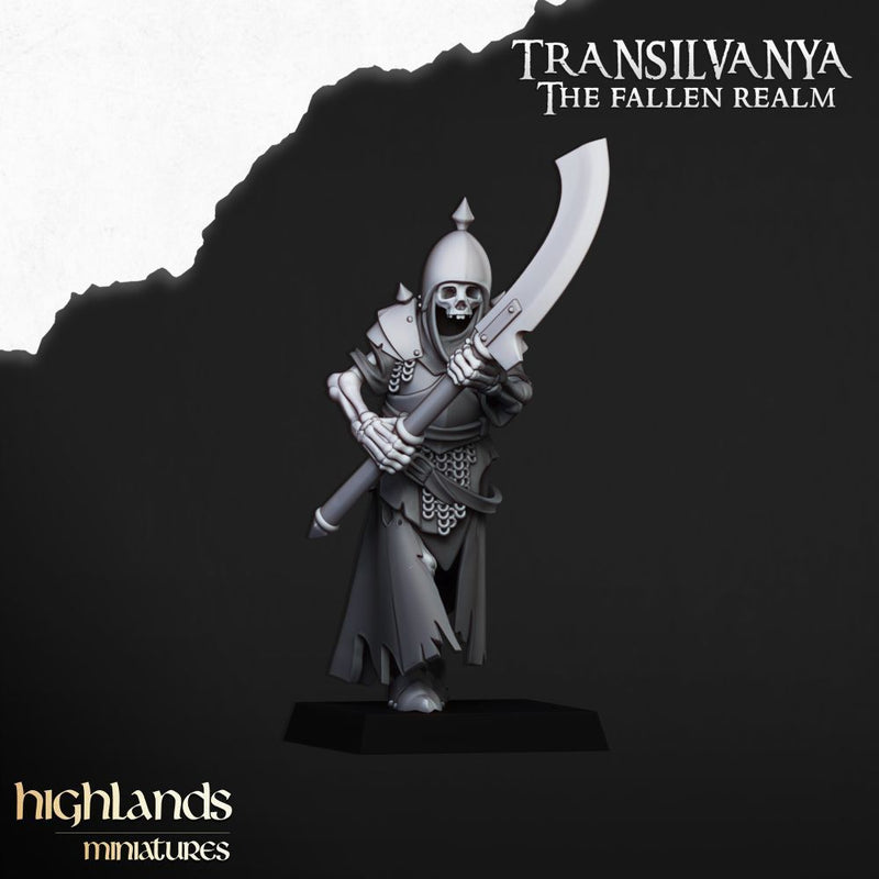 Skeletal Guard – Highlands Miniatures 3D printed tabletop miniature