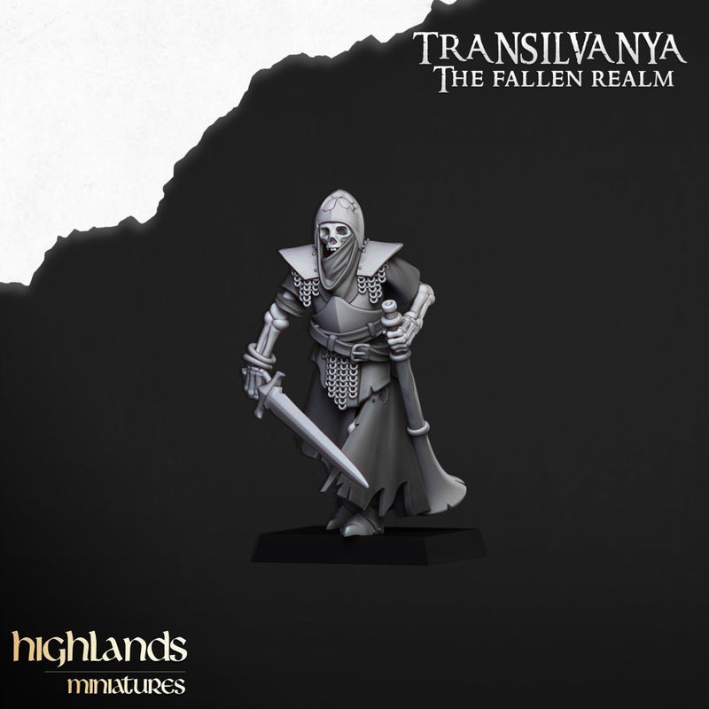 Skeletal Guard – Highlands Miniatures 3D printed tabletop miniature