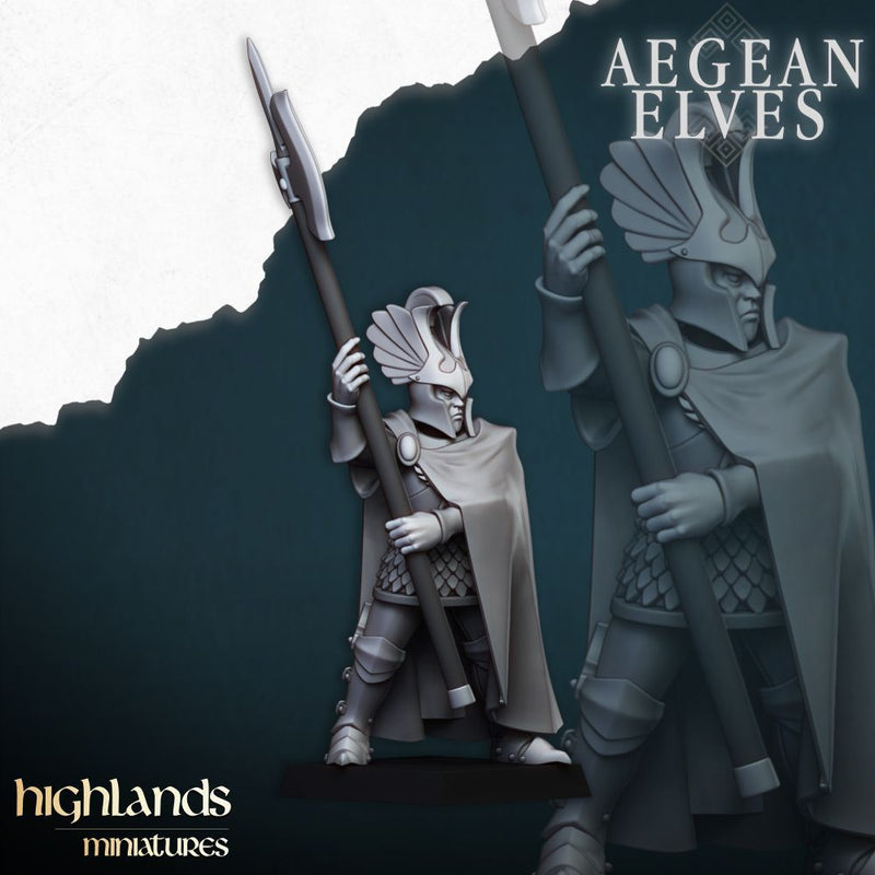 Mycenaean Guard – Highlands Miniatures 3D printed tabletop miniature