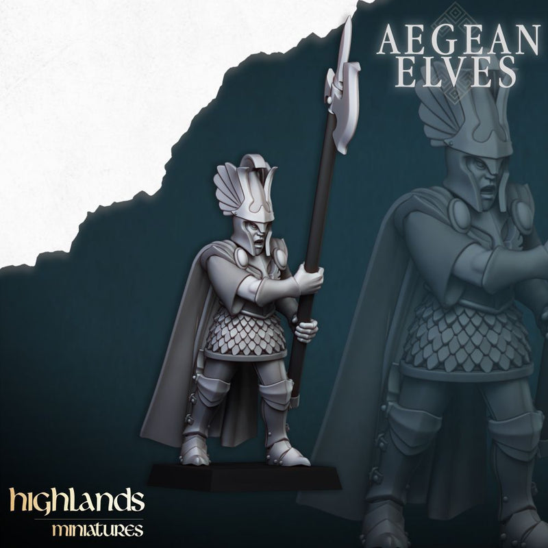 Mycenaean Guard – Highlands Miniatures 3D printed tabletop miniature