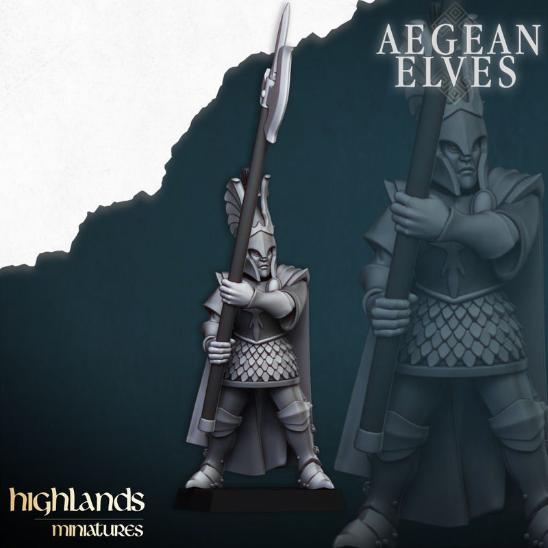 Mycenaean Guard – Highlands Miniatures 3D printed tabletop miniature