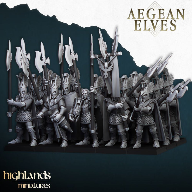 Mycenaean Guard – Highlands Miniatures 3D printed tabletop miniature