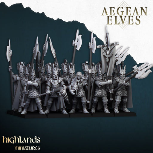 Mycenaean Guard – Highlands Miniatures 3D printed tabletop miniature