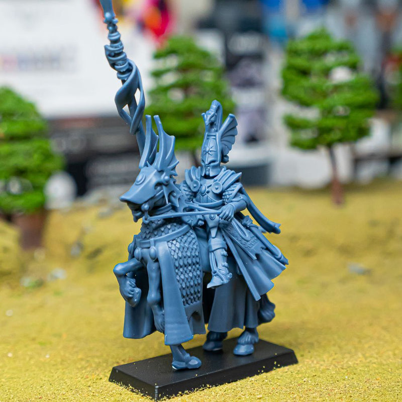 Aegean Elf Mounted Lord – Highlands Miniatures 3D printed tabletop miniature