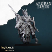 Aegean Elves Mounted Dragons – Highlands Miniatures 3D printed tabletop miniature