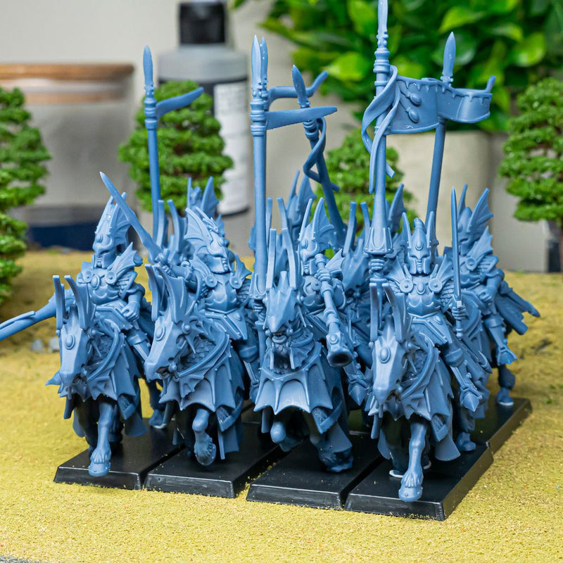 Aegean Elves Mounted Dragons – Highlands Miniatures 3D printed tabletop miniature