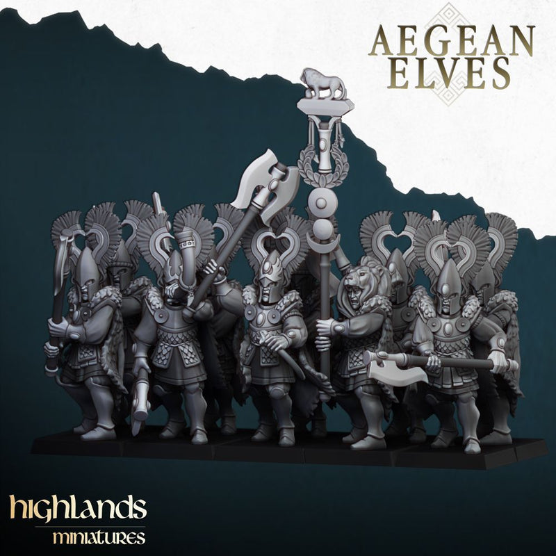 Nemean Lions – Highlands Miniatures 3D printed tabletop miniature