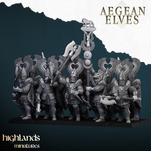 Nemean Lions – Highlands Miniatures 3D printed tabletop miniature