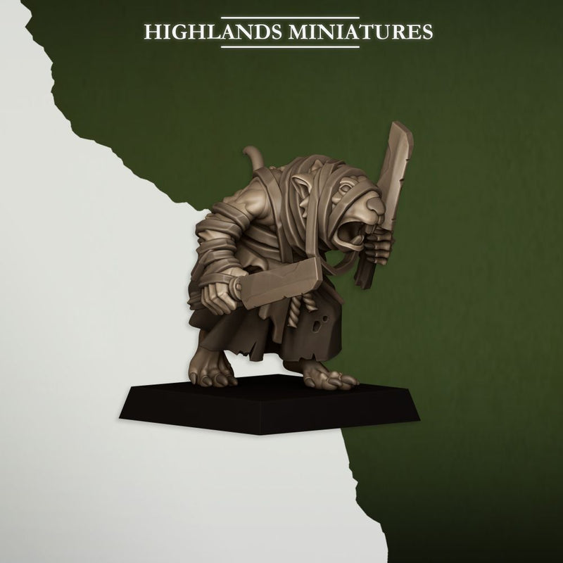 Vermin Acolytes – Highlands Miniatures 3D printed tabletop miniature