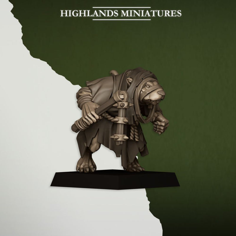 Vermin Acolytes – Highlands Miniatures 3D printed tabletop miniature