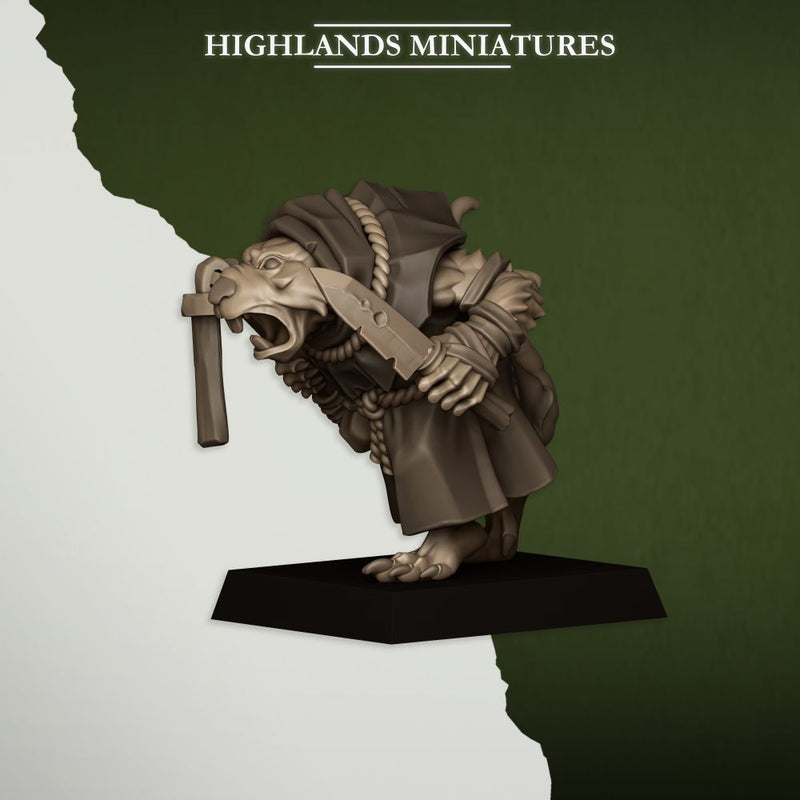 Vermin Acolytes – Highlands Miniatures 3D printed tabletop miniature