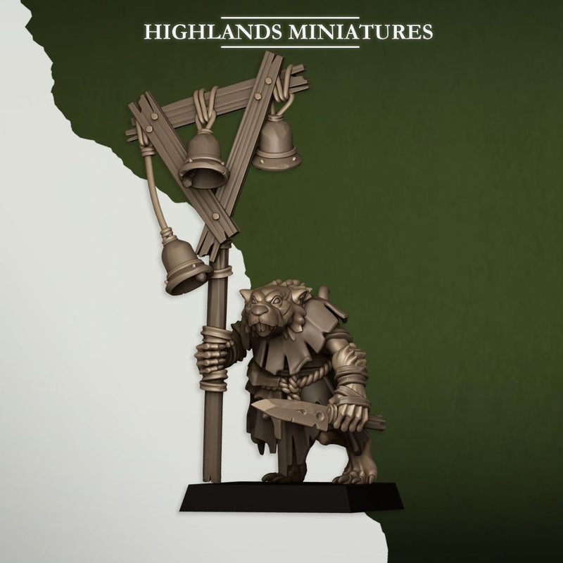 Vermin Acolytes – Highlands Miniatures 3D printed tabletop miniature
