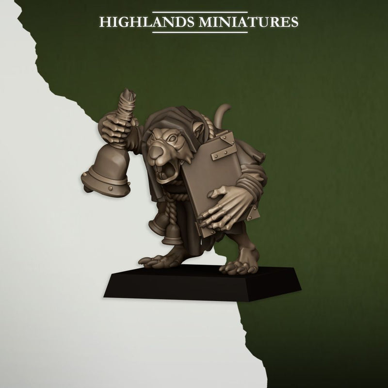 Vermin Acolytes – Highlands Miniatures 3D printed tabletop miniature