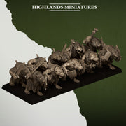 Sewer Rats – Highlands Miniatures 3D printed tabletop miniature