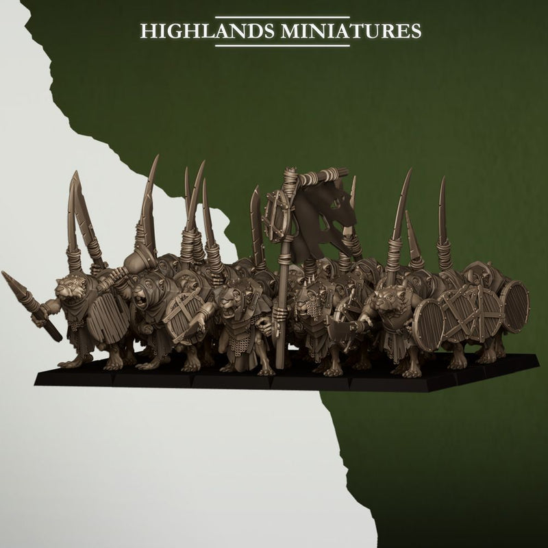 Sewer Rats – Highlands Miniatures 3D printed tabletop miniature