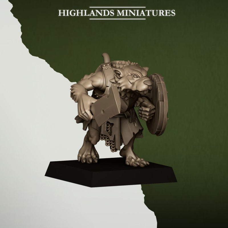 Sewer Rats – Highlands Miniatures 3D printed tabletop miniature