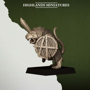 Sewer Rats – Highlands Miniatures 3D printed tabletop miniature