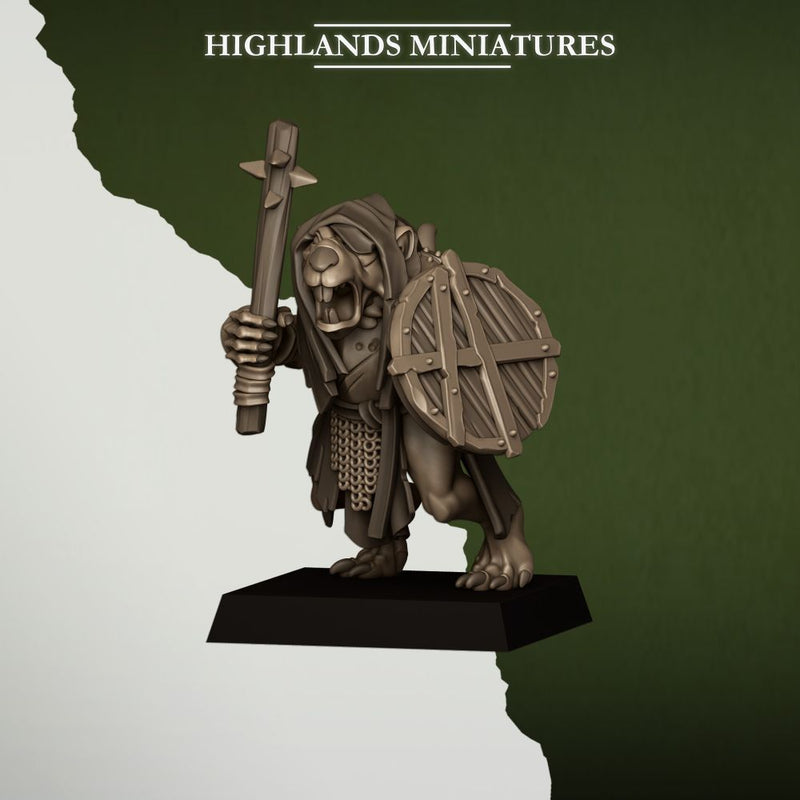Sewer Rats – Highlands Miniatures 3D printed tabletop miniature