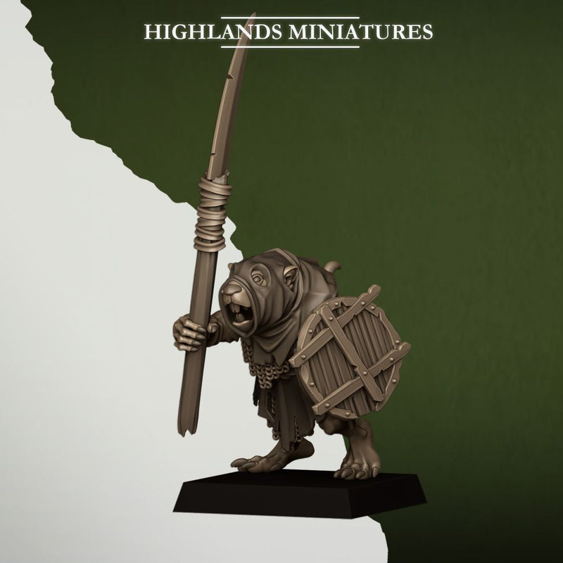 Sewer Rats – Highlands Miniatures 3D printed tabletop miniature