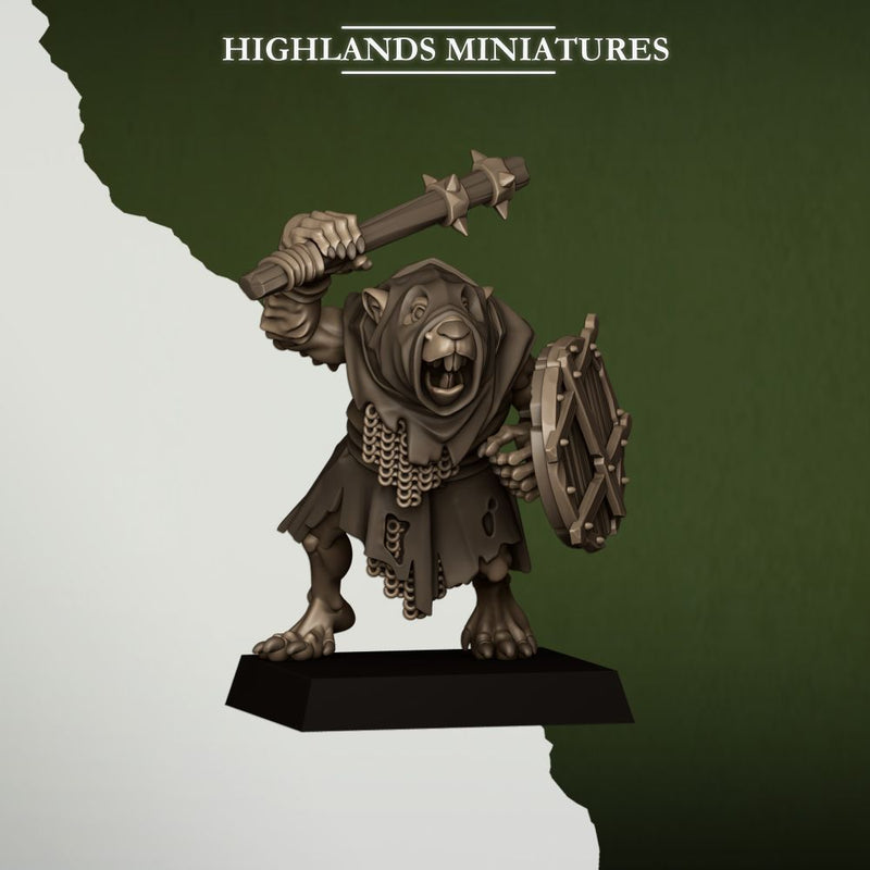 Sewer Rats – Highlands Miniatures 3D printed tabletop miniature