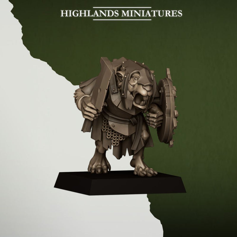 Sewer Rats – Highlands Miniatures 3D printed tabletop miniature