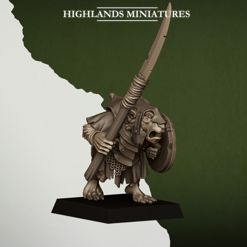 Sewer Rats – Highlands Miniatures 3D printed tabletop miniature