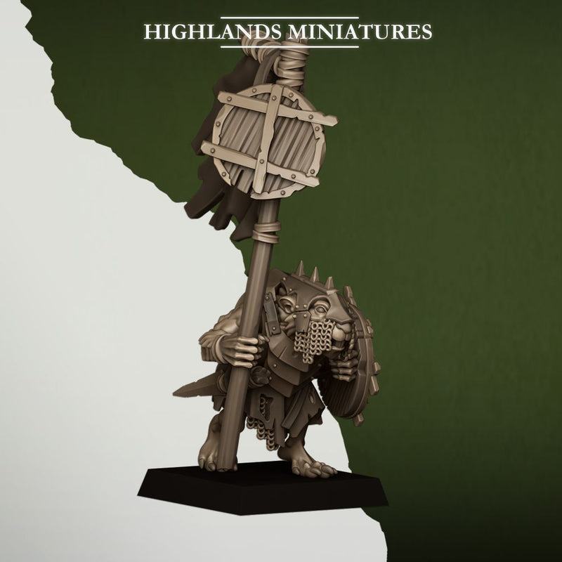 Sewer Rats – Highlands Miniatures 3D printed tabletop miniature