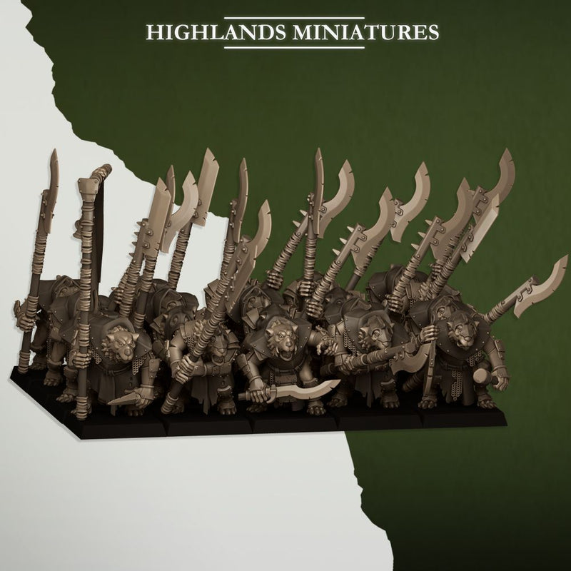 Vermin Vanguard – Highlands Miniatures 3D printed tabletop miniature
