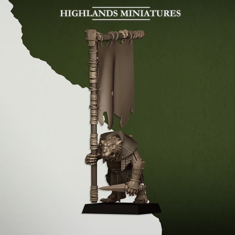 Vermin Vanguard – Highlands Miniatures 3D printed tabletop miniature