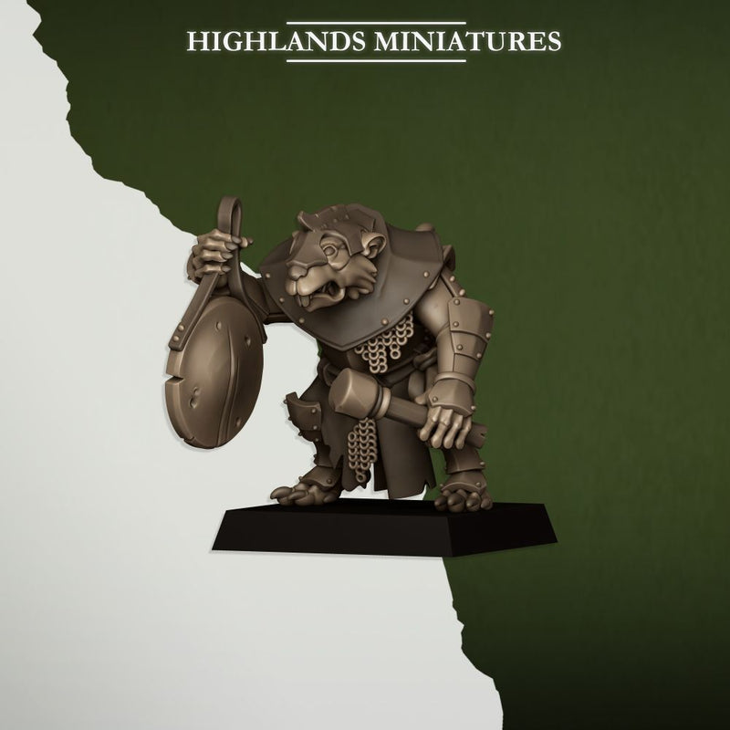 Vermin Vanguard – Highlands Miniatures 3D printed tabletop miniature