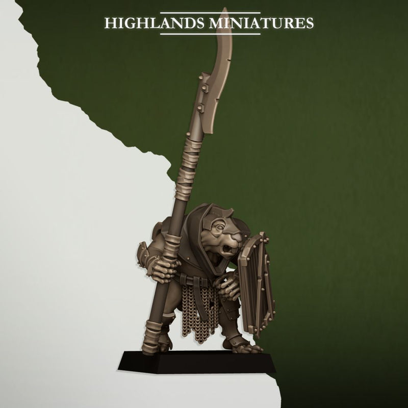 Vermin Vanguard – Highlands Miniatures 3D printed tabletop miniature