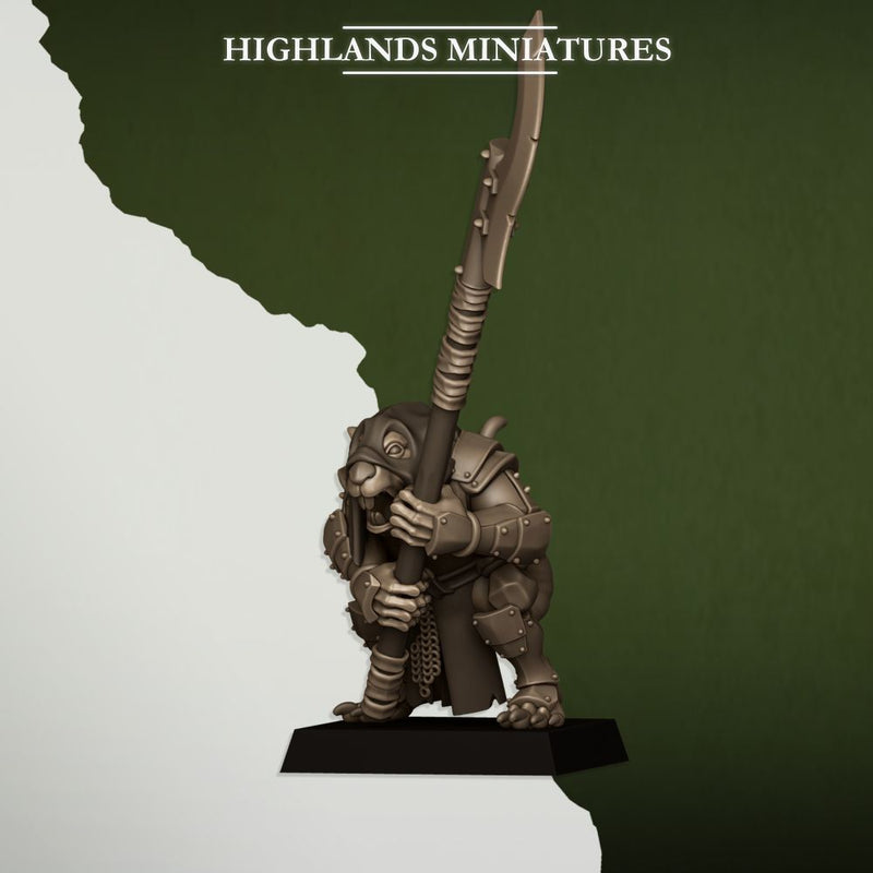 Vermin Vanguard – Highlands Miniatures 3D printed tabletop miniature