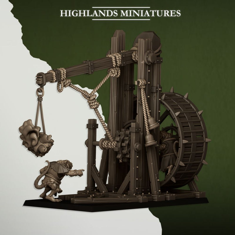 Vermin Censer Thrower – Highlands Miniatures 3D printed tabletop miniature